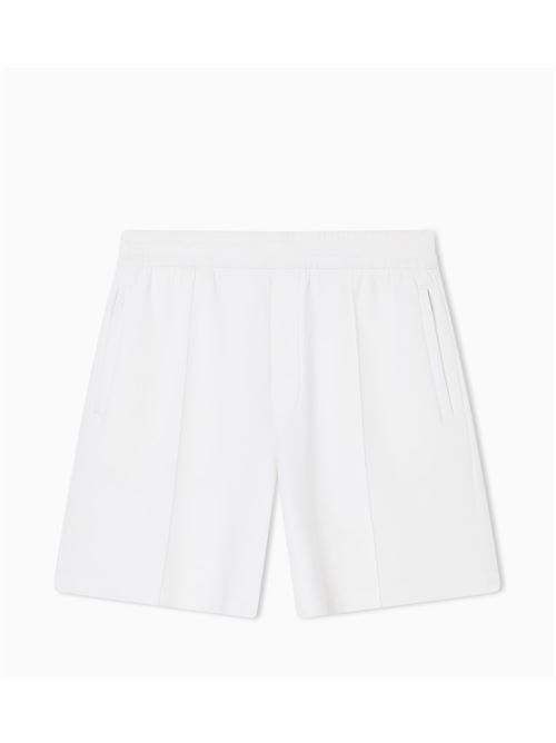 Bermuda shorts in double jersey with ribbing Emporio Armani | EM004544 AF1003.U0003
